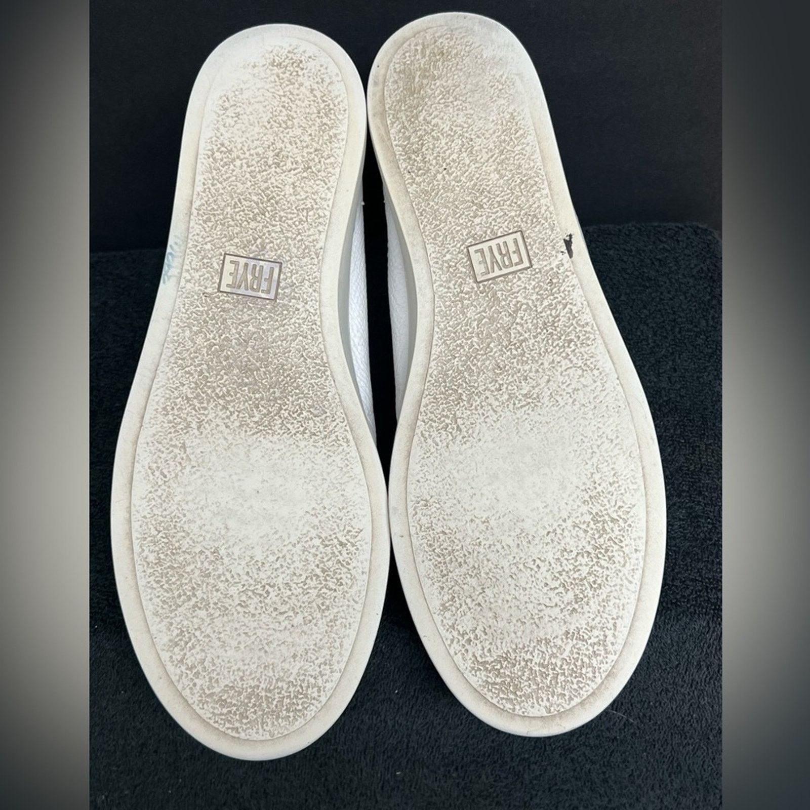 Frye Frye Women's Lena Zipper Low White Leather Shoes Size 11 M Size US 11 / IT 41 - 7 Thumbnail