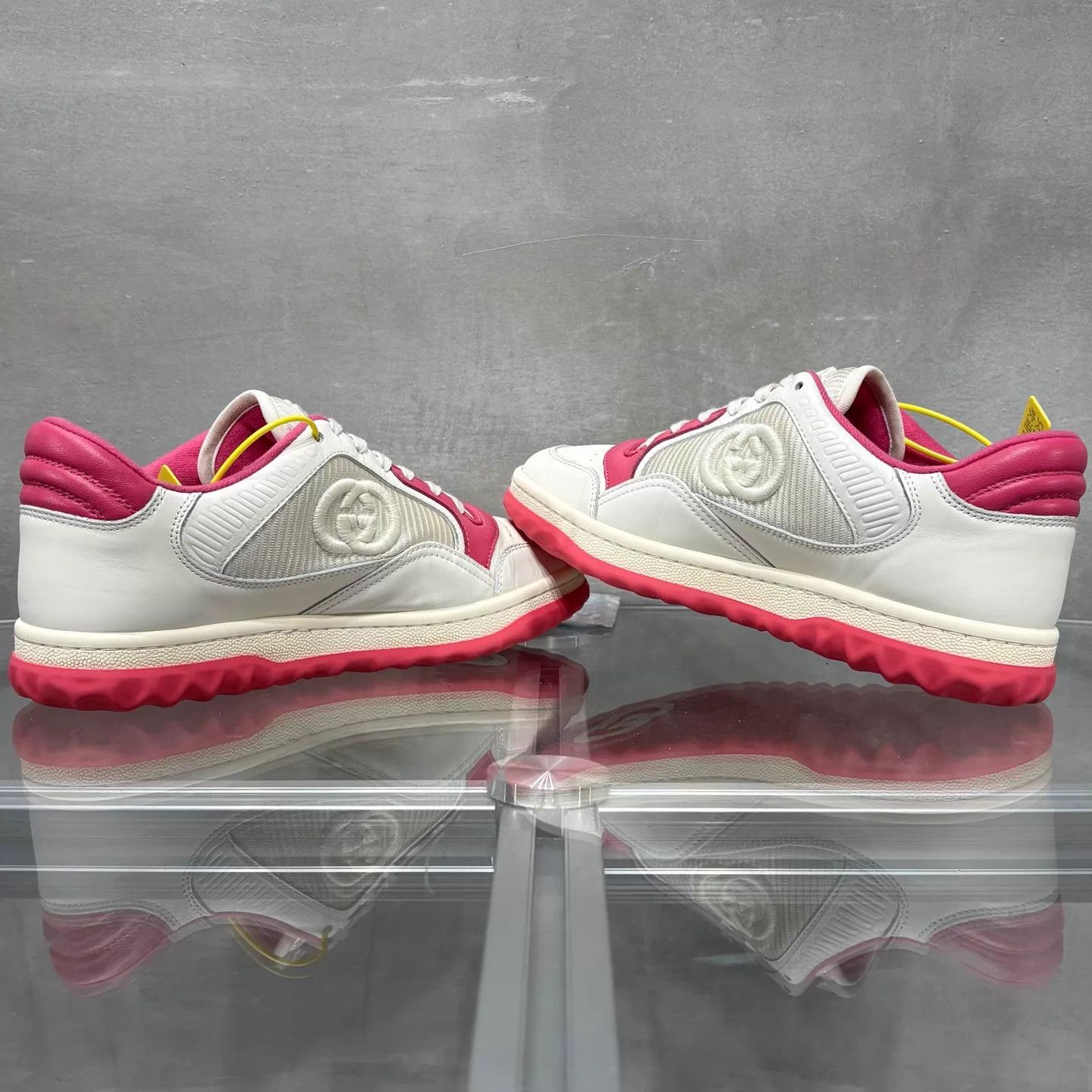 Gucci Gucci MAC80 Casual Sneaker White/Pink Women's 36 Size US 5.5 / IT 35.5 - 5 Thumbnail