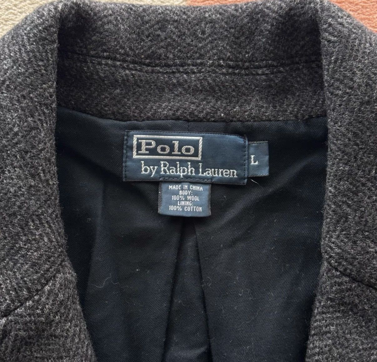 Polo Ralph Lauren Ralph Lauren Polo Knit Wool Blazer K22 Size US L / EU 52-54 / 3 - 4 Thumbnail