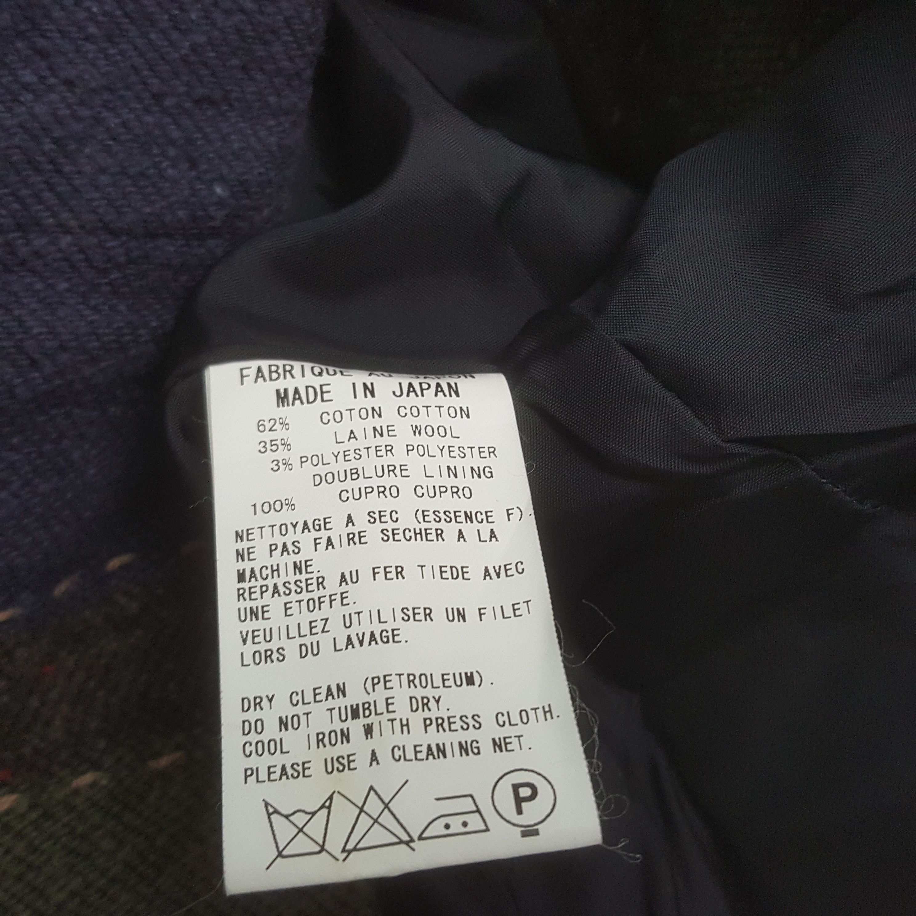 Yohji Yamamoto Vintage Y's by Yohji Yamamoto Striped Blazer Coat Size US XS / EU 42 / 0 - 7 Thumbnail