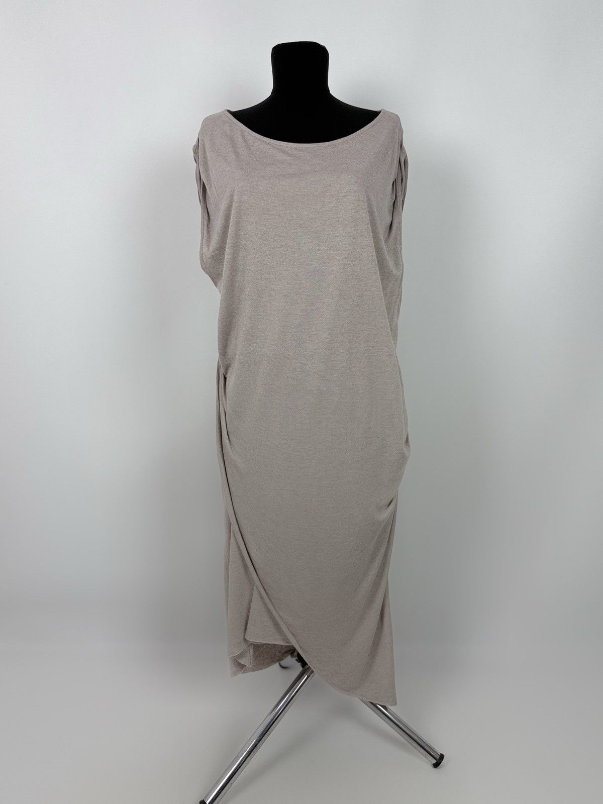 Allsaints Allsaints Warp Wo Draped Sleeveless Layered Maxi Dress Size L / US 10 / IT 46 - 2 Thumbnail