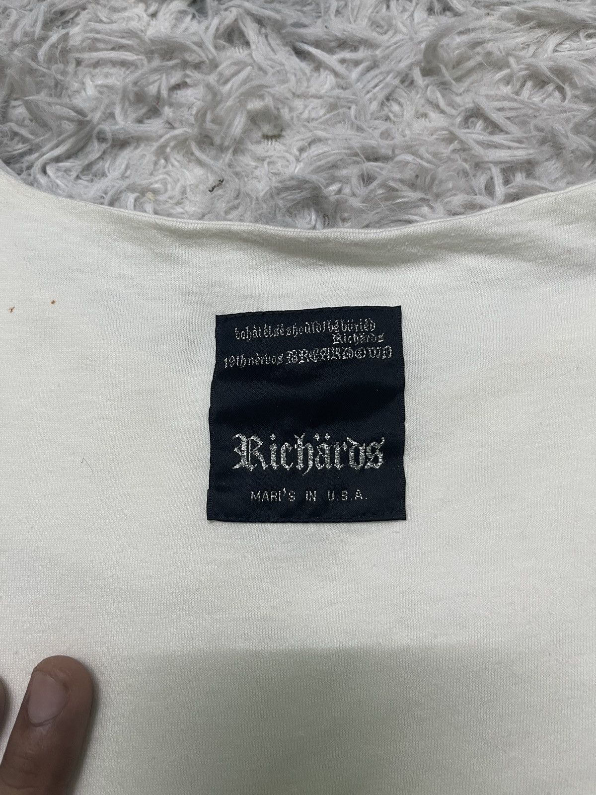 Band Tees 80s Seditionaries Anarchy Muslin Keith Richards 19th Shirt Size US L / EU 52-54 / 3 - 16 Thumbnail