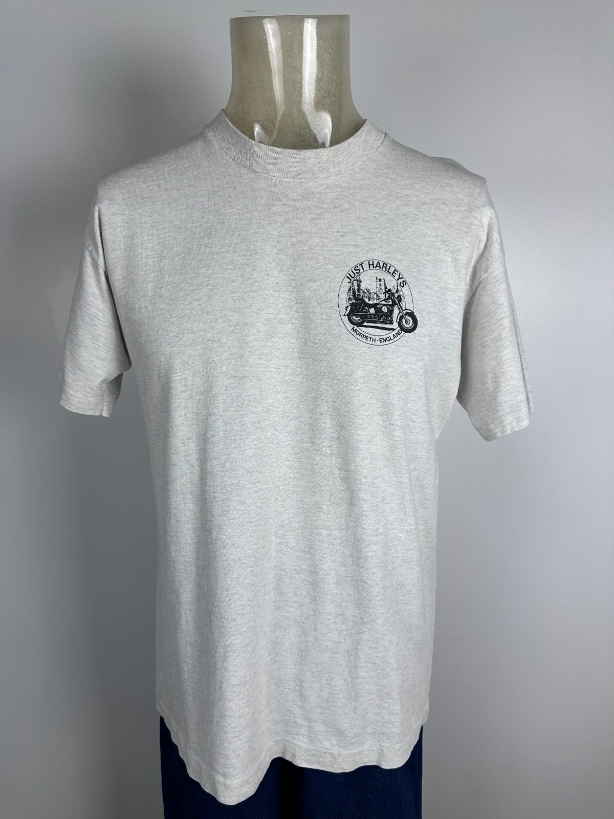 Harley Davidson Harley Davidson Just Harleys Morpeth England Vintage T Shirt Size US L / EU 52-54 / 3 - 3 Thumbnail