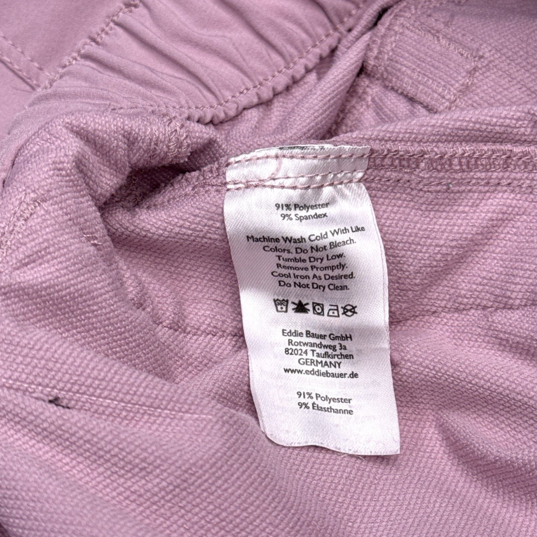 Eddie Bauer Eddie Bauer Cargo Pants Purple Crop Stretch Belt T18 Womens Size 40" / US 18 - 4 Thumbnail