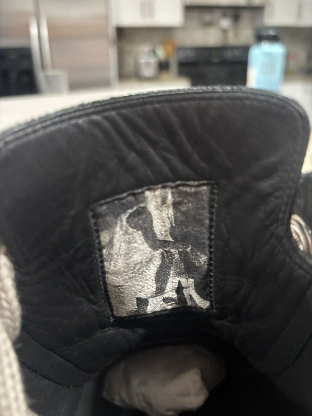 Rick Owens Black and Milk Jumbo Lace Ramones Size US 9 / EU 42 - 8 Thumbnail