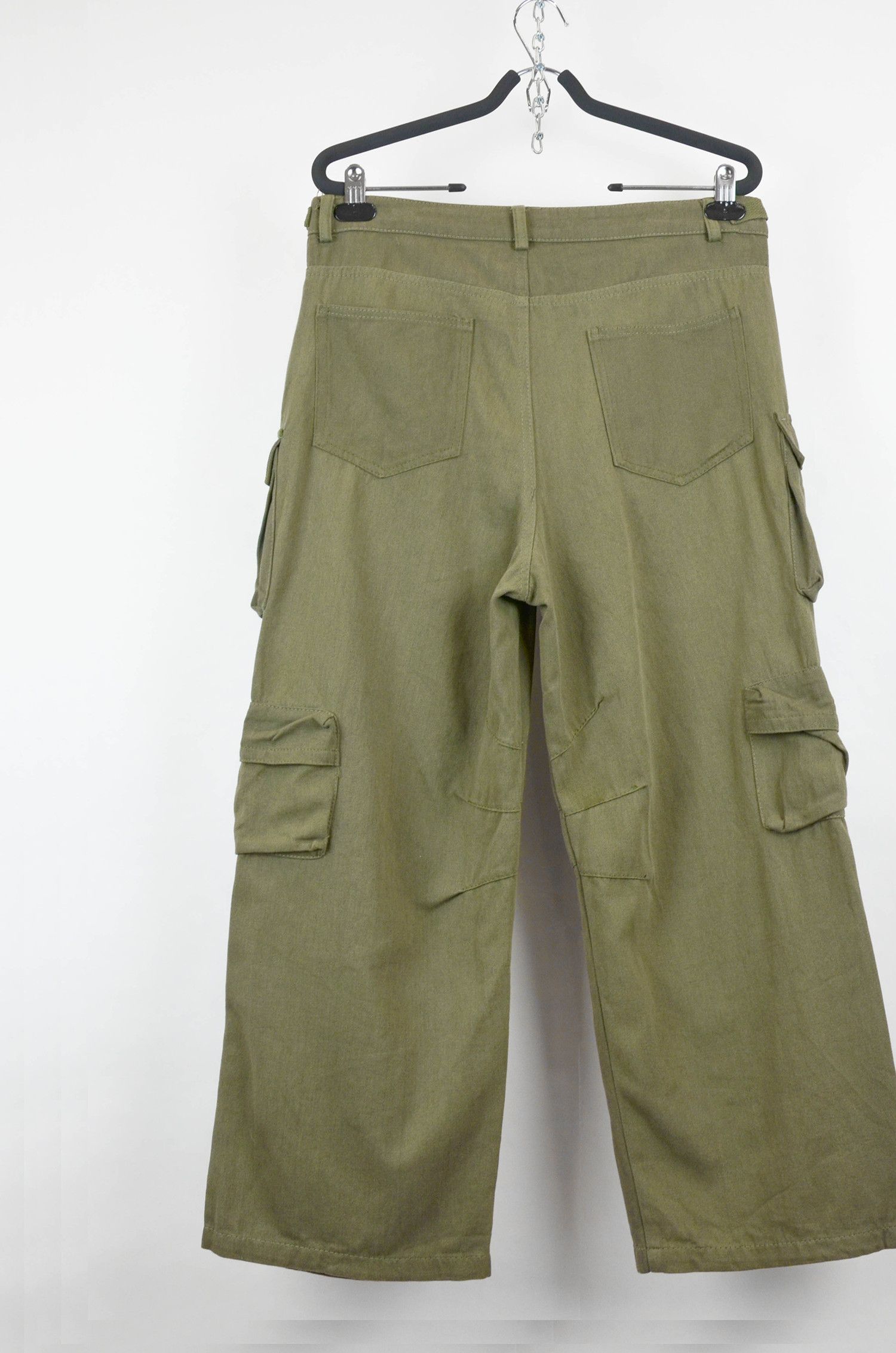 Other Military Wide Leg Cargo Pants Khaki - Size 36 Size US 36 / EU 52 - 2 Thumbnail