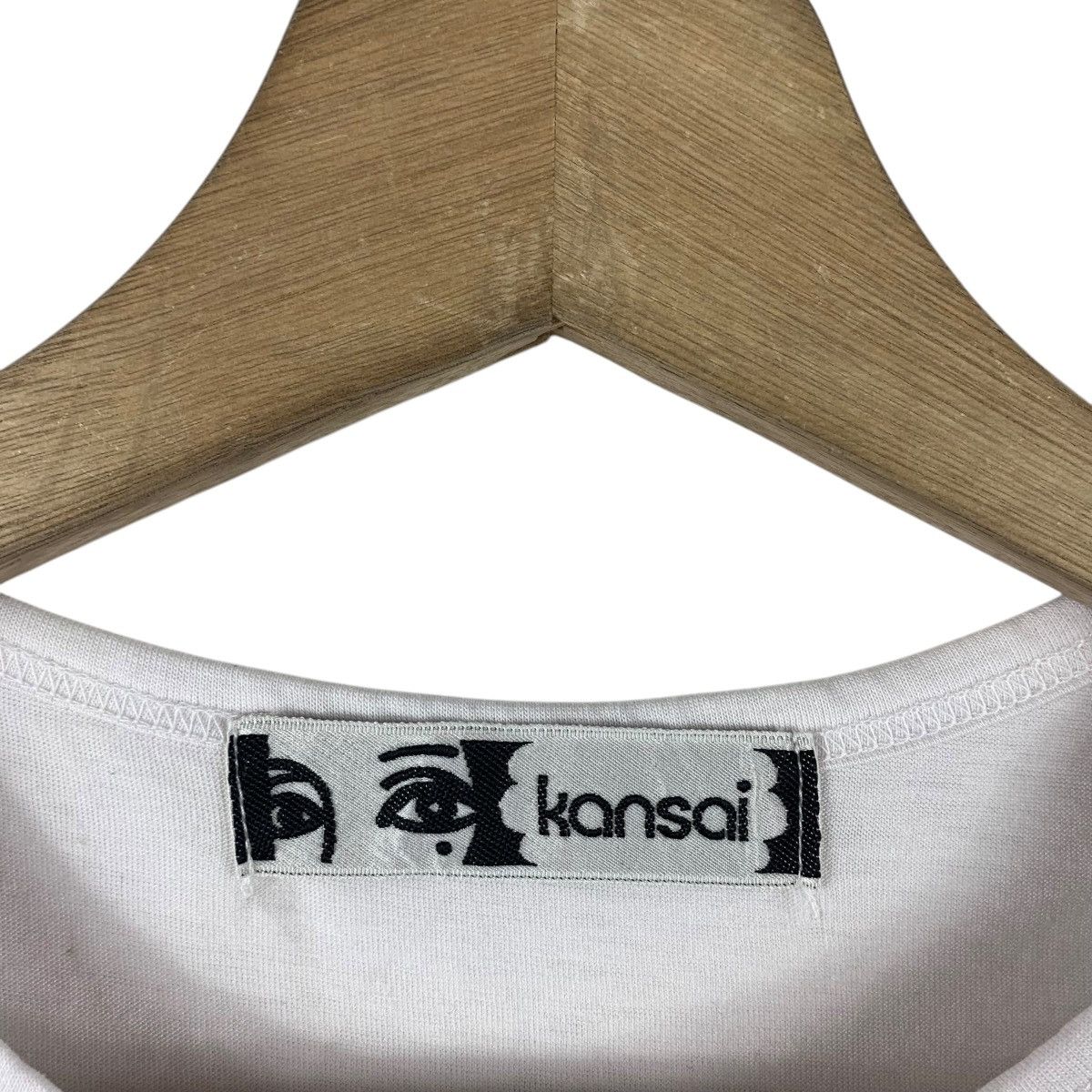 Kansai Yamamoto × Vintage Vintage 90s KANSAI by mitsuya cider flower tee Size XXS / US 00 / IT 34 - 3 Thumbnail