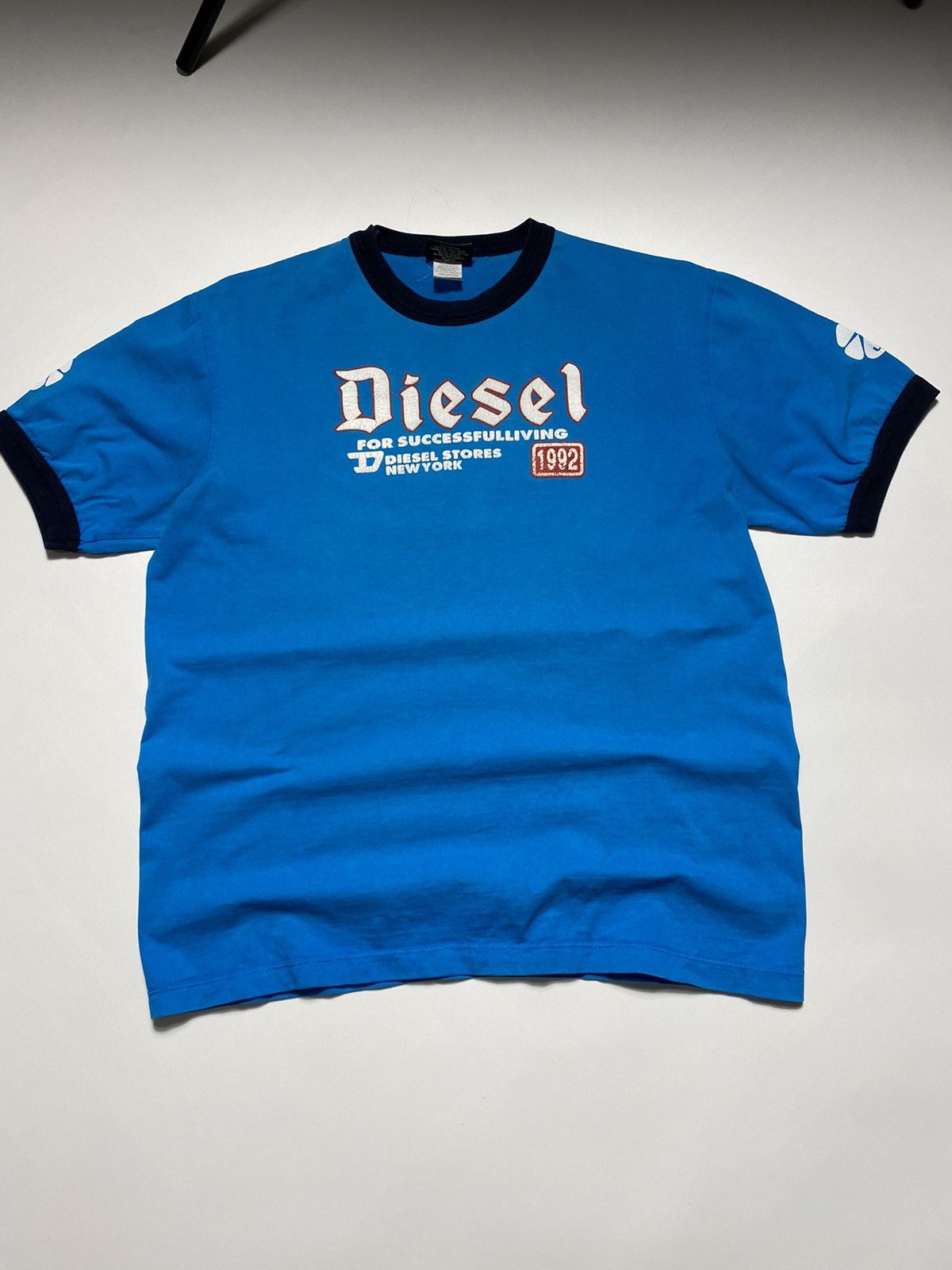 Diesel × Vintage Vintage Y2k Hype Diesel Logo T-shirt Size US M / EU 48-50 / 2 - 5 Thumbnail