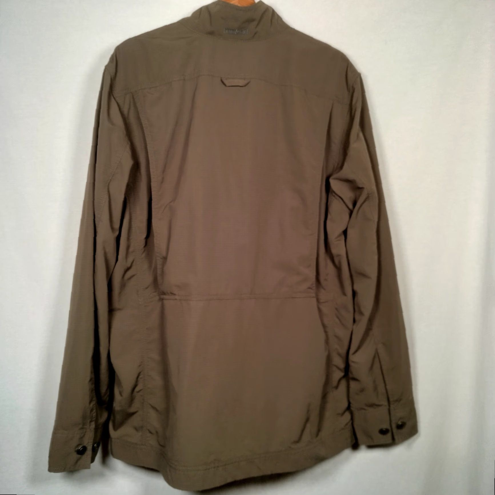 Eddie Bauer Eddie Bauer Travex Jacket Men L Green Nylon Softshell Zip Stand-Up Collar Utility Outdoor Travel Size US L / EU 52-54 / 3 - 2 Thumbnail