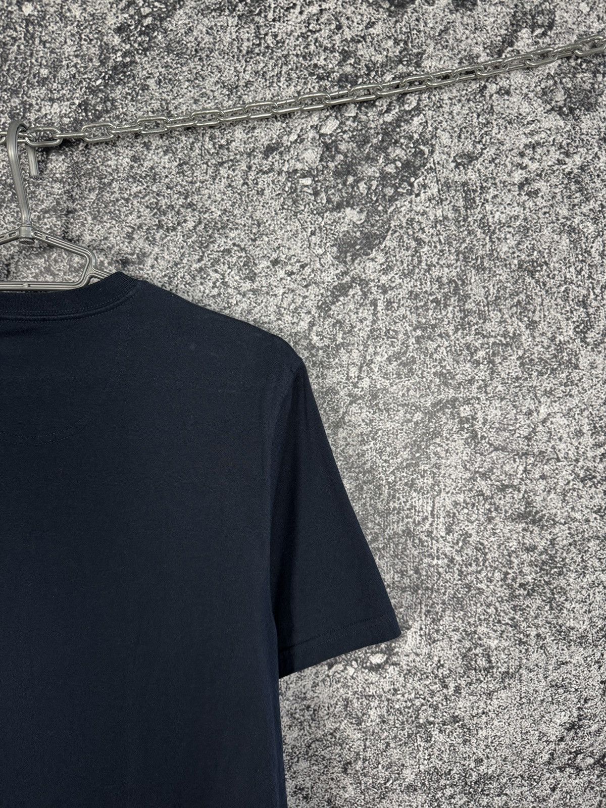 Barbour × Vintage Mens Barbour International T-Shirt Slim Fit Navy Blue Size L Size US M / EU 48-50 / 2 - 9 Thumbnail