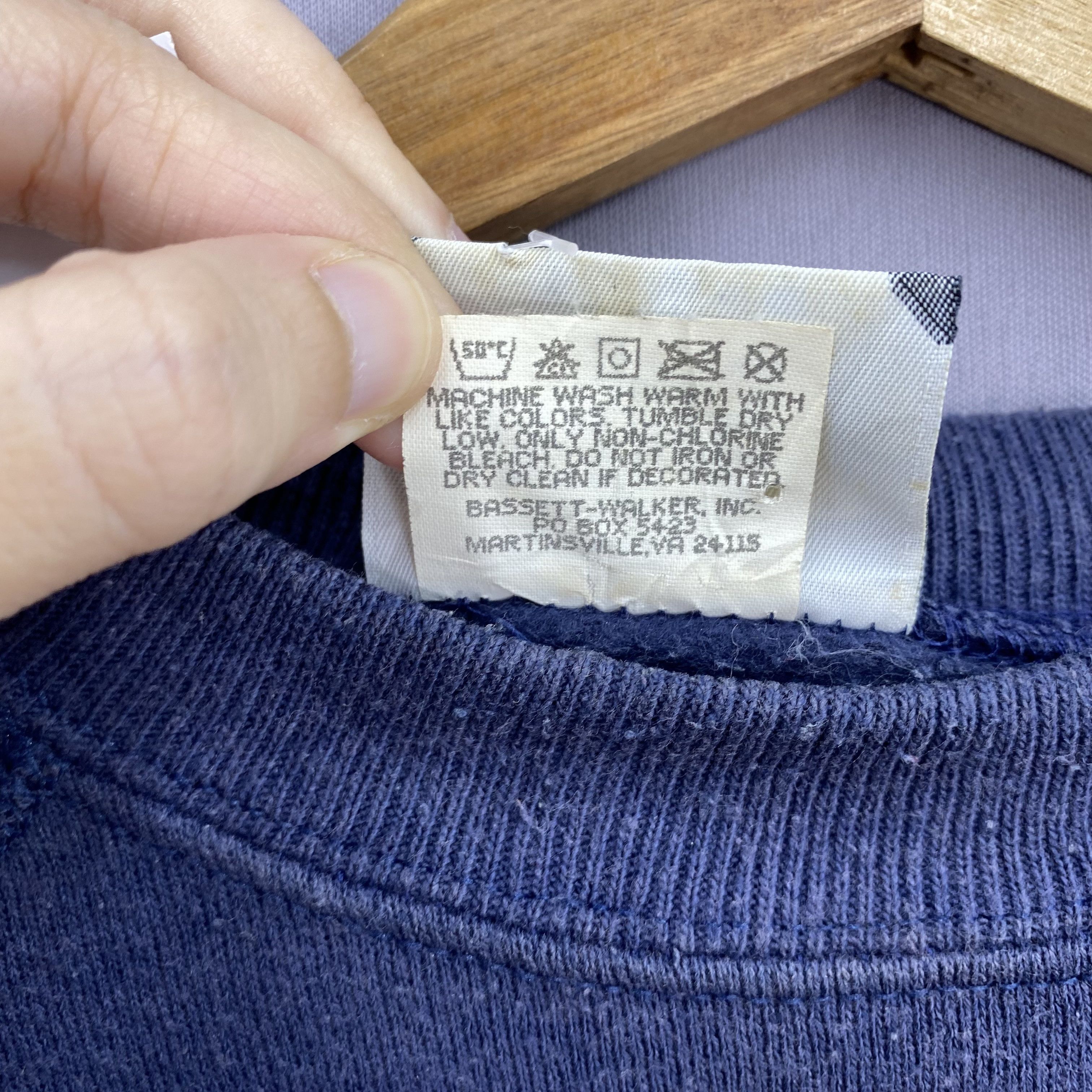Lee Vintage 80s Lee Navy Blue Sweater Spell Out Logo Jumper Size US M / EU 48-50 / 2 - 7 Thumbnail