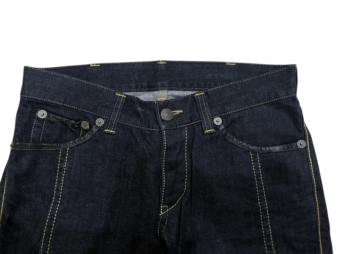 Hysteric Glamour × If Six Was Nine 🔥 RARE!! PPFM CUSTOM PERFORMENCE FLARE DENIM JEAN Size 34" / US 12 / IT 48 - 2 Thumbnail