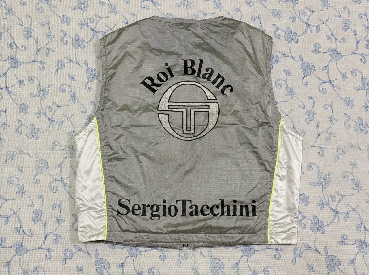 Sergio Tacchini Sergio Tacchini Roi Blanc Vest Size US L / EU 52-54 / 3 - 5 Thumbnail