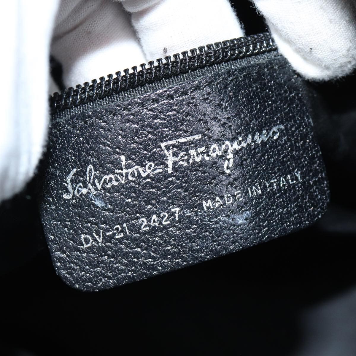 Salvatore Ferragamo Salvatore Ferragamo Shoulder Bag Nylon Black Size ONE SIZE - 12 Thumbnail