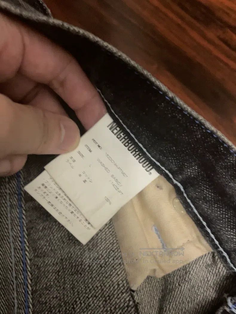 Neighborhood Neighborhood size L Washed Denim Pants Size US 27 - 5 Thumbnail