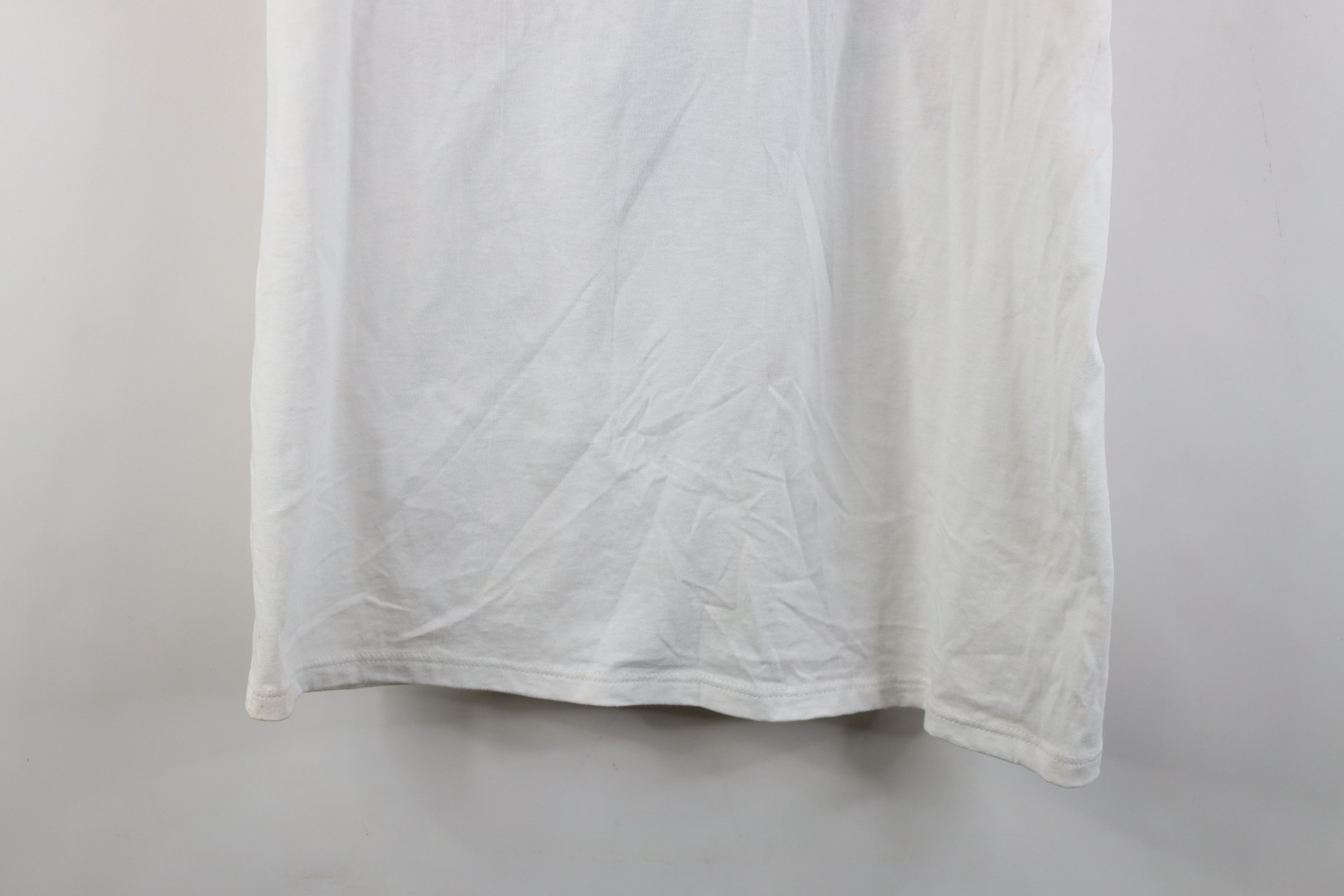Vintage Deadstock Vintage 90s Streetwear Flower T-Shirt White USA Size L / US 10 / IT 46 - 15 Thumbnail