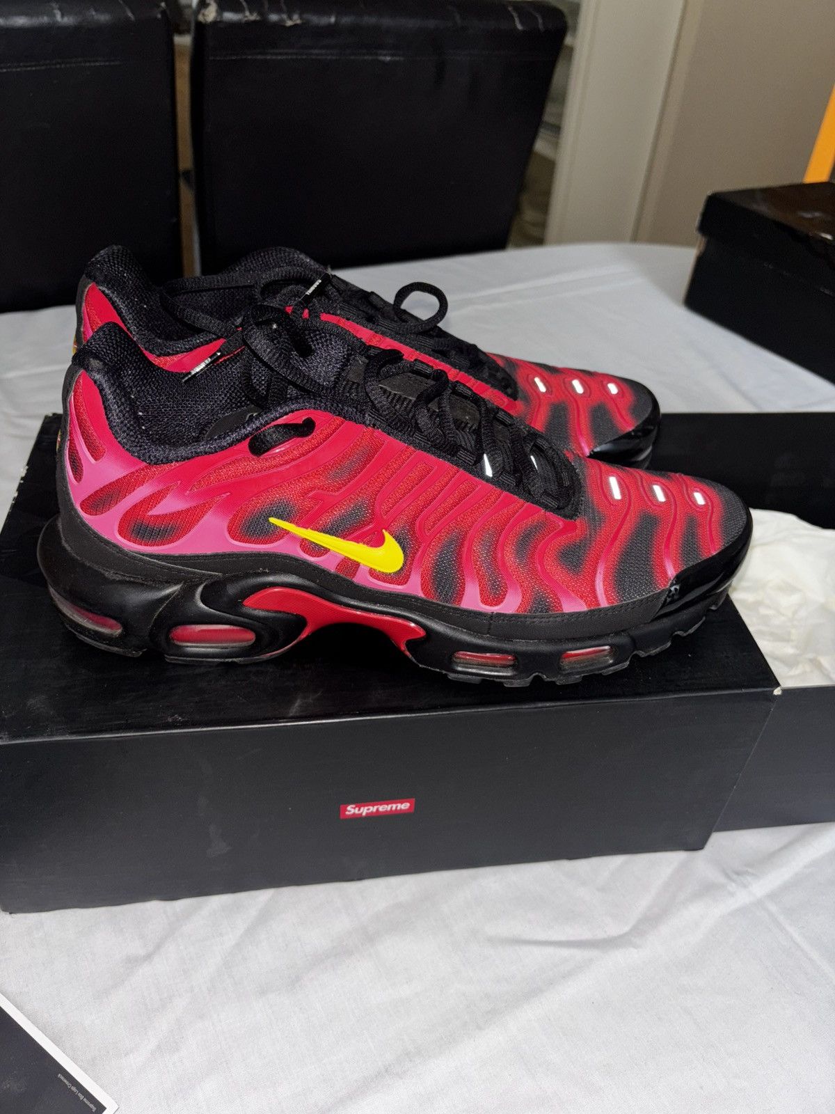 Nike × Supreme Supreme x nike air max 95 (Flame) Size US 11.5 / EU 44-45 - 1 Thumbnail