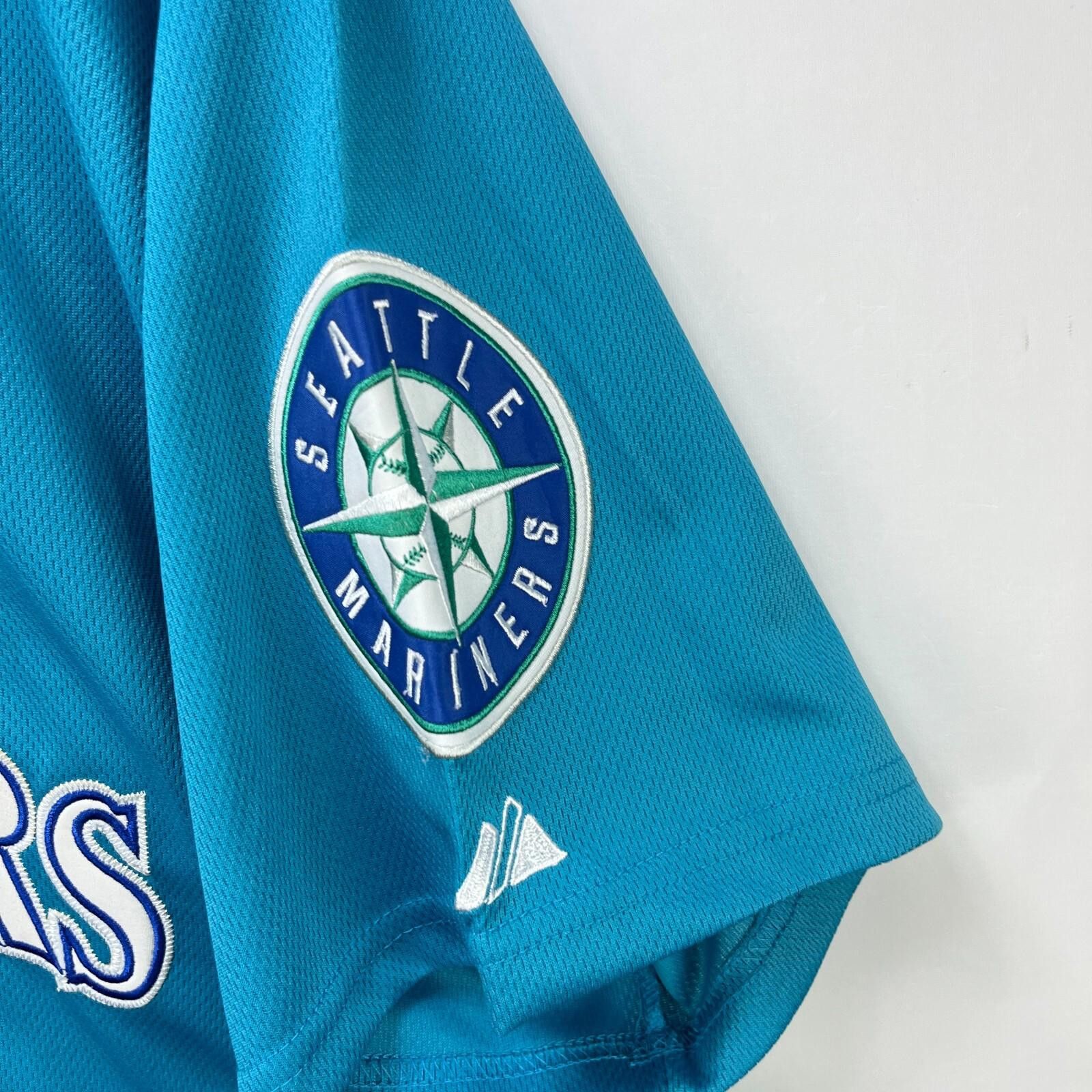 MLB Vintage Seattle Mariners Teoscar Hernandez Jersey 52 2XL Size ONE SIZE - 5 Thumbnail