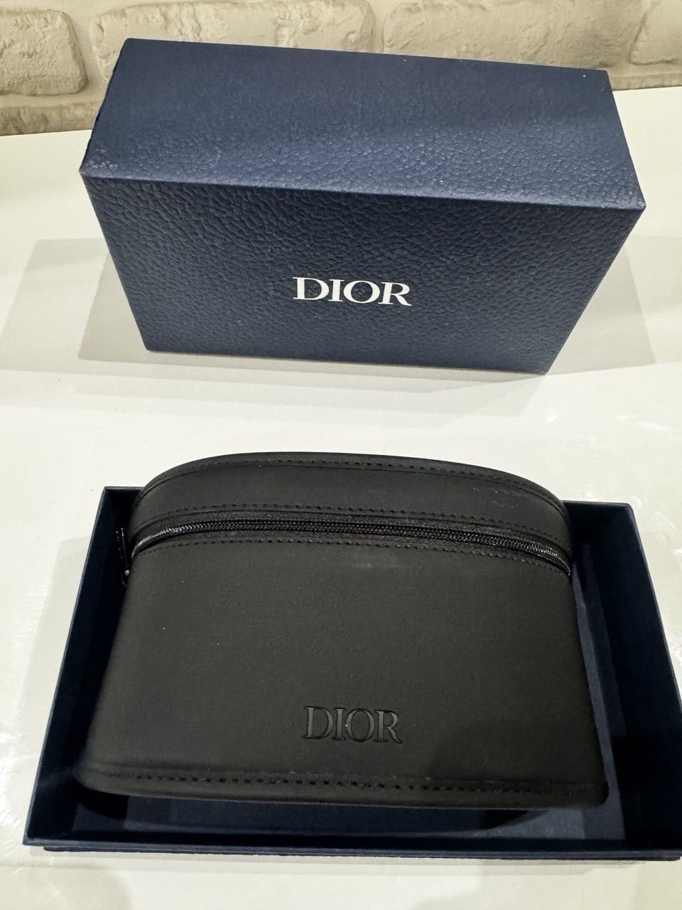 Dior Christian Dior "Lady" Black Oval Cat Eye Shield Sunglasses Size ONE SIZE - 15 Thumbnail