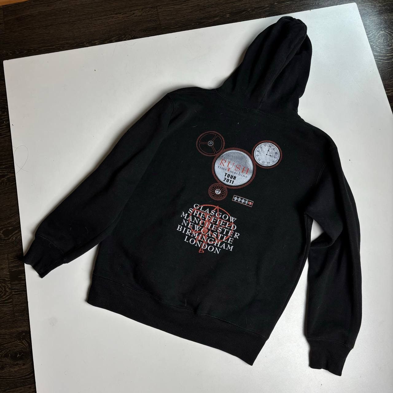 Band Tees Rush Time Machine 2011 vintage hoodie Size:M Size US M / EU 48-50 / 2 - 2 Thumbnail