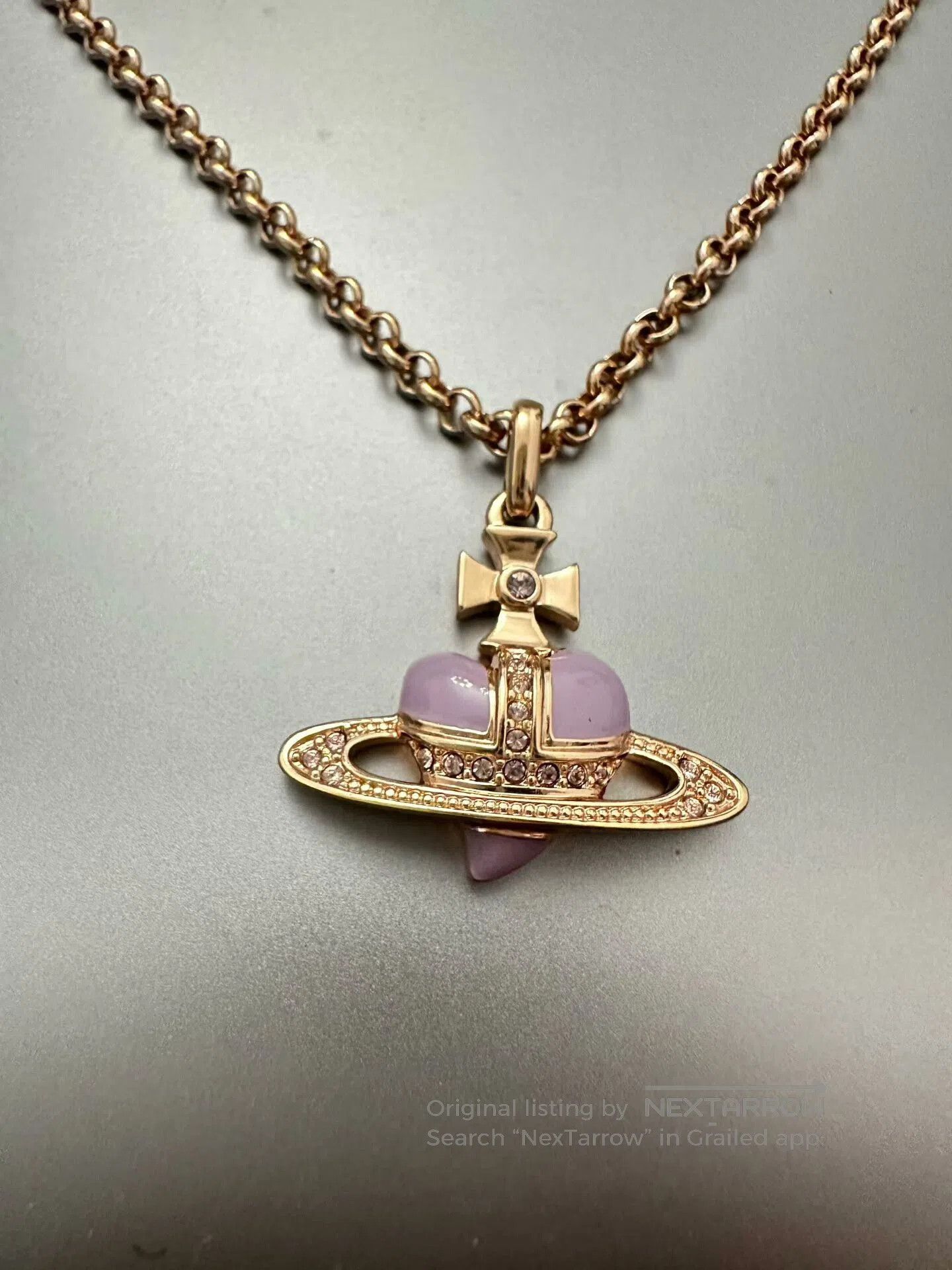 Vivienne Westwood Vivienne Westwood Saturn Necklace. Size ONE SIZE - 2 Thumbnail