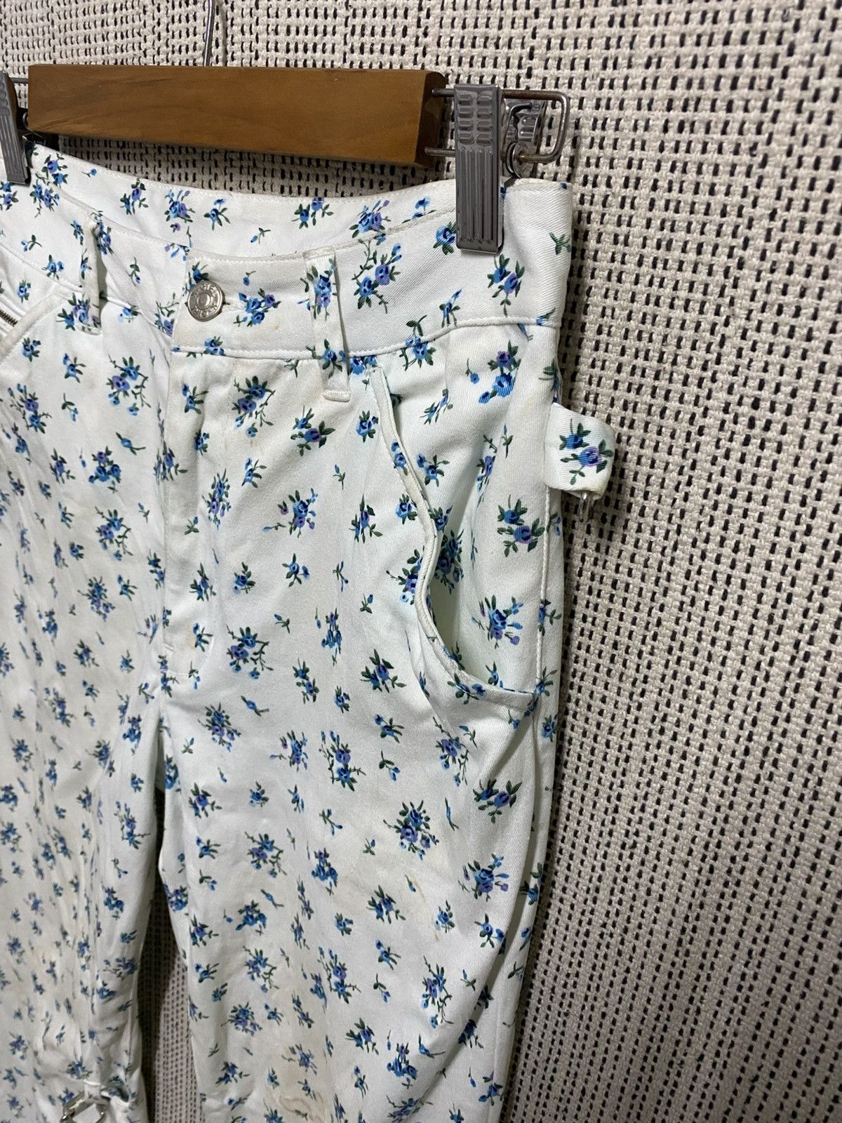 X-Girl X-Girl punk design bootcut flower very rare Size 27" / US 4 / IT 40 - 5 Thumbnail