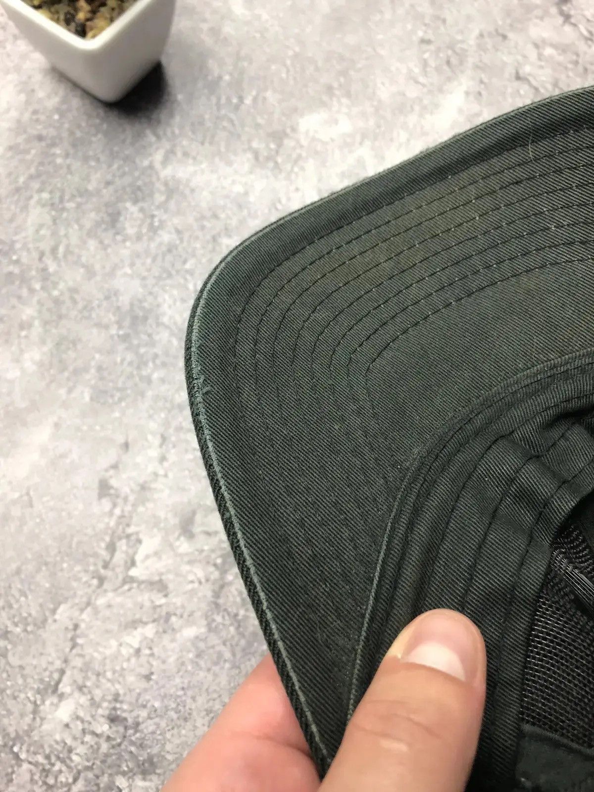 Nike NIKE Hype Streetwear Big Centre Swoosh Navy Green Cap Hat Size ONE SIZE - 8 Thumbnail
