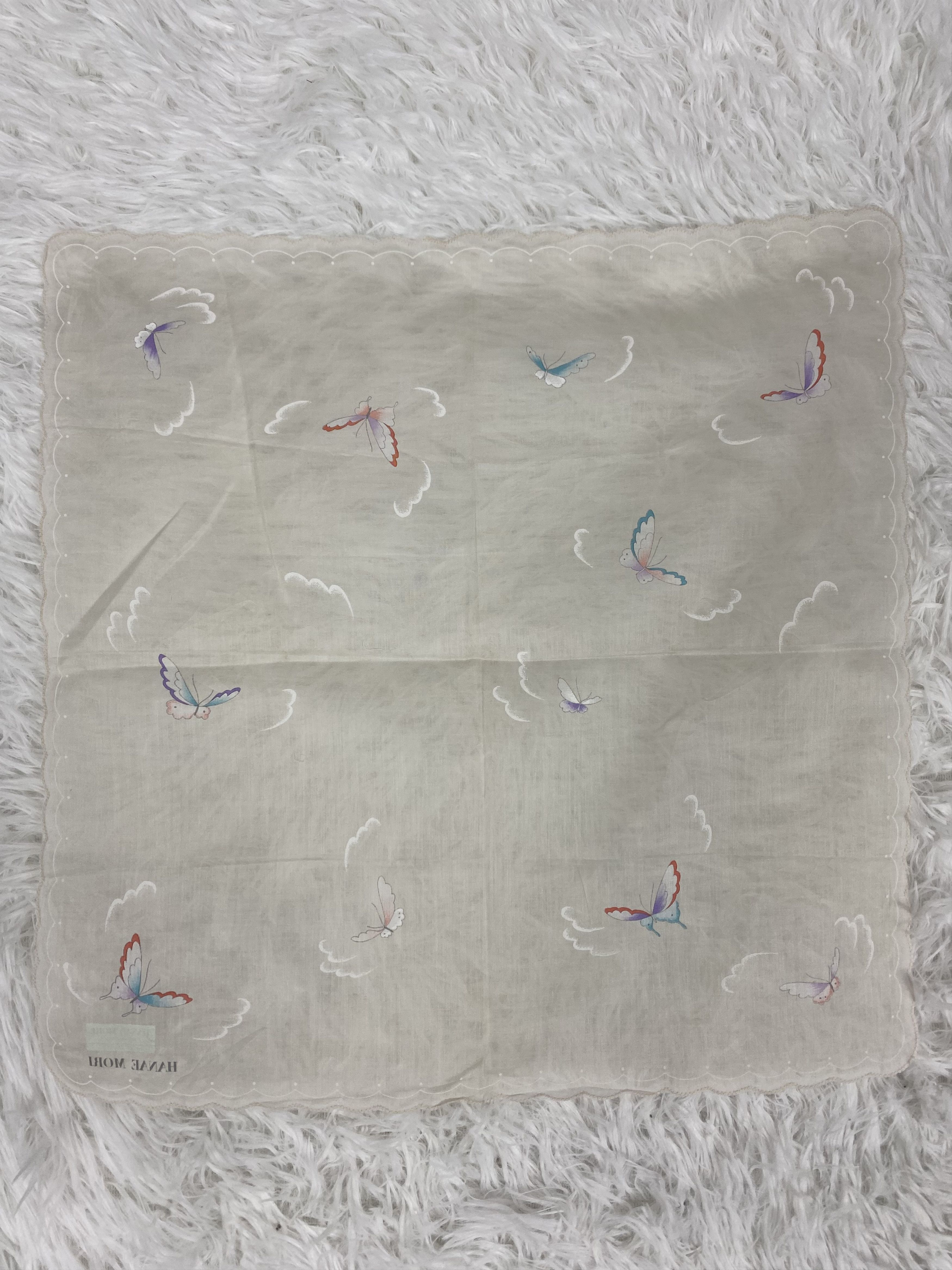 Hanae Mori Vintage Hanae Mori Handkerchief Neckerchief PH0506 Size ONE SIZE - 4 Thumbnail