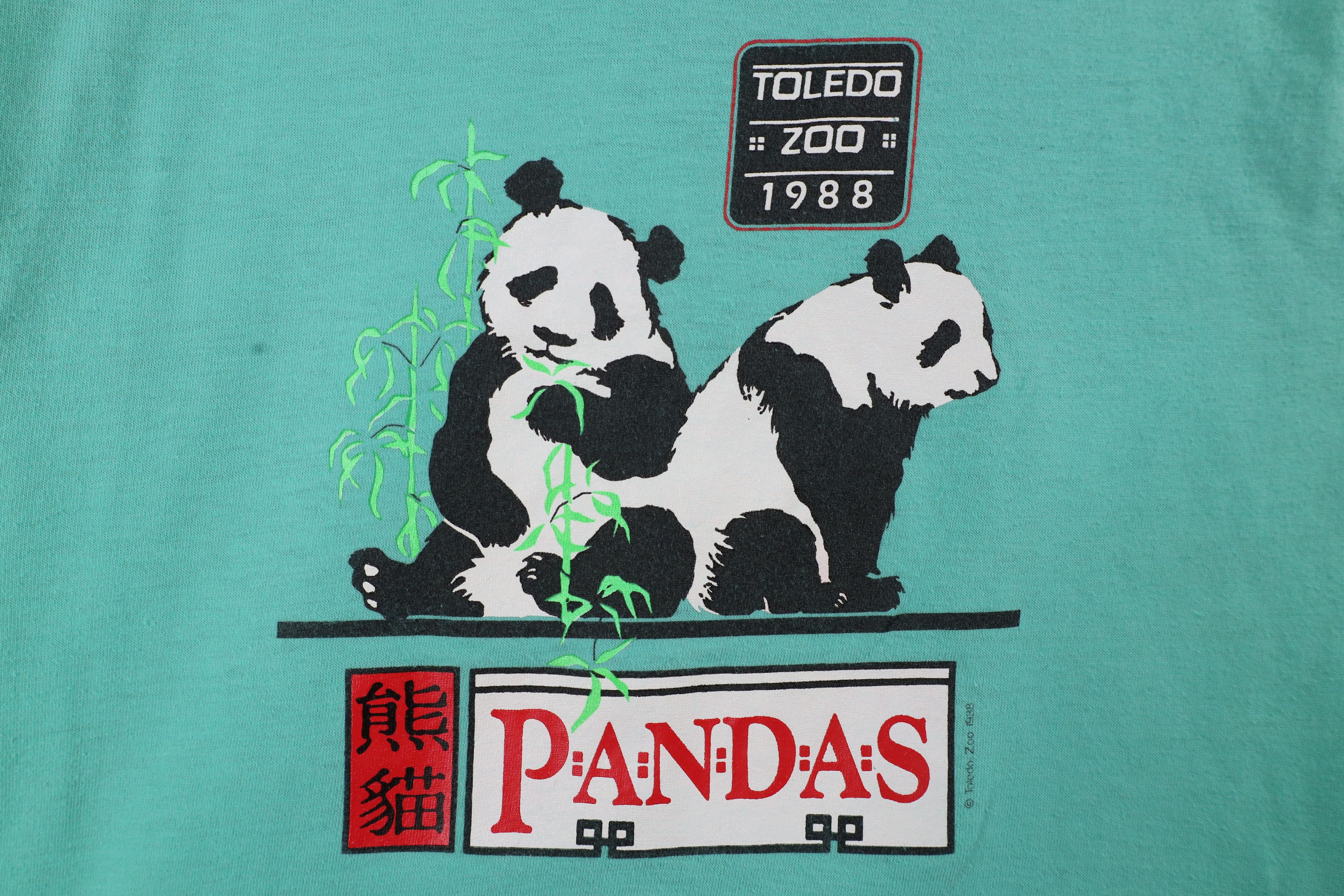 Vintage Vintage 80s Streetwear Toledo Zoo Short Sleeve T-Shirt USA Size US M / EU 48-50 / 2 - 4 Thumbnail