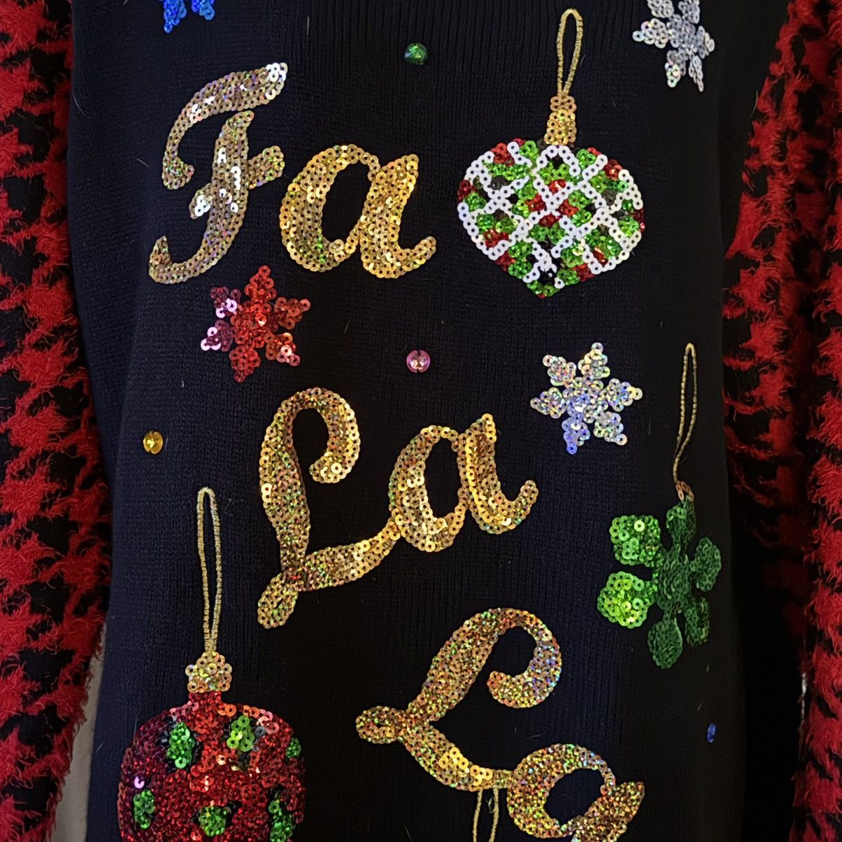 Other United States Sweaters sequined Ugly Christmas sweater Size XL / US 12-14 / IT 48-50 - 4 Thumbnail