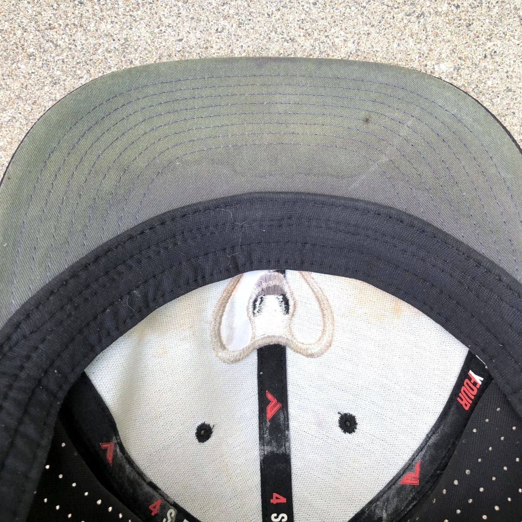 Vintage PACIFIC HEADWEAR VENOMEX Vented Hat Men's SM/MD Black Fitted Baseball Cap Size ONE SIZE - 5 Thumbnail