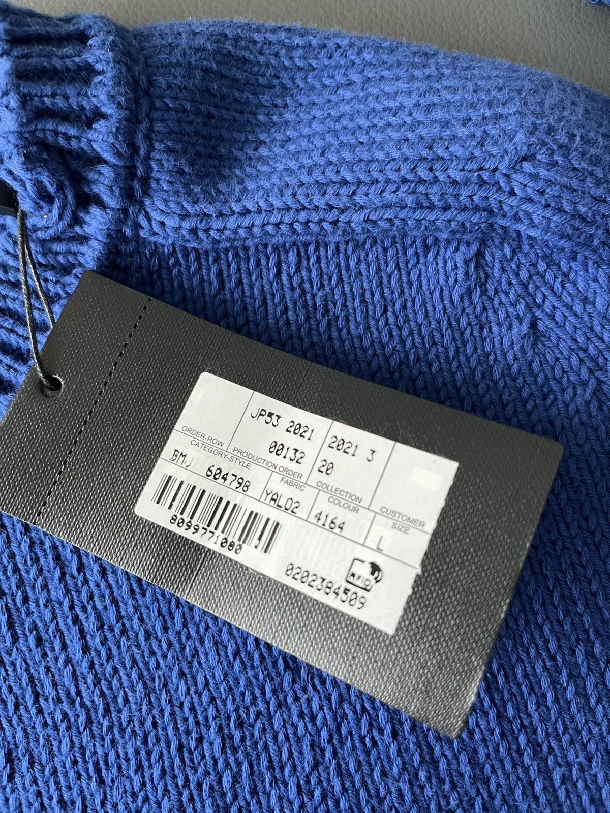 Saint Laurent Paris Super Runway Saint Laurent Sweater Distressed Size US L / EU 52-54 / 3 - 11 Thumbnail