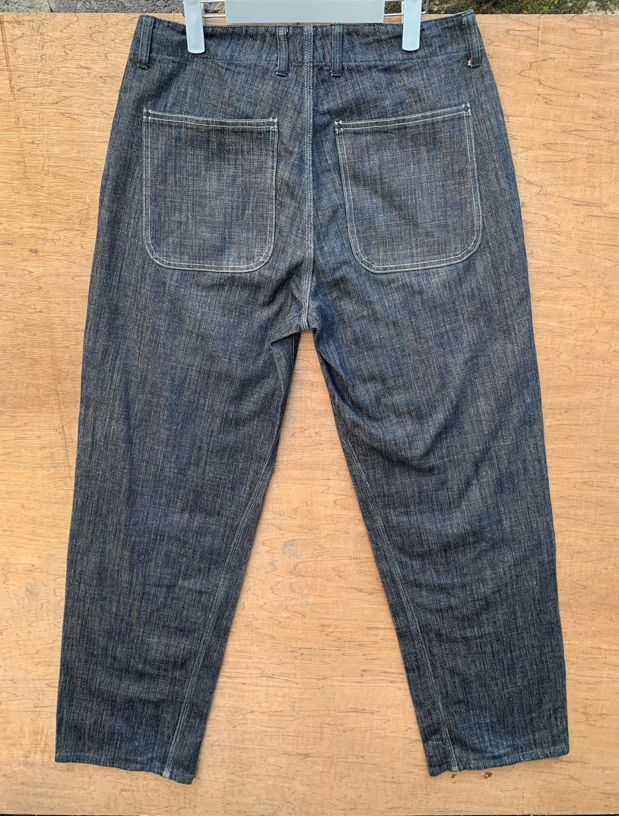 Japanese Brand 🔥🔥 bootlegboothTM Blue Denim Jeans Size US 31 - 5 Thumbnail