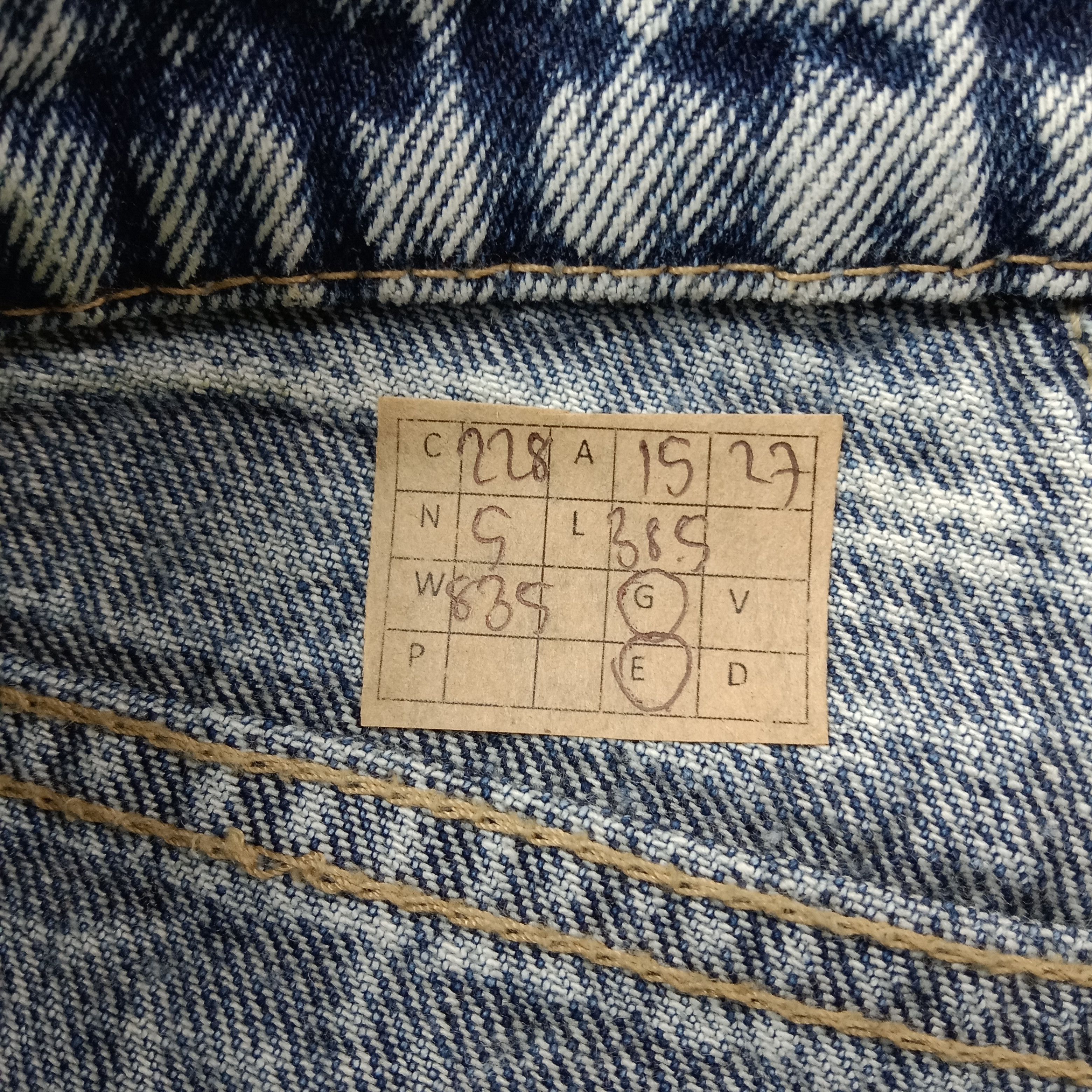 Vintage BOBSON Super Barrel World Wide American Denim Jeans C228N5 Size US 30 / EU 46 - 17 Thumbnail