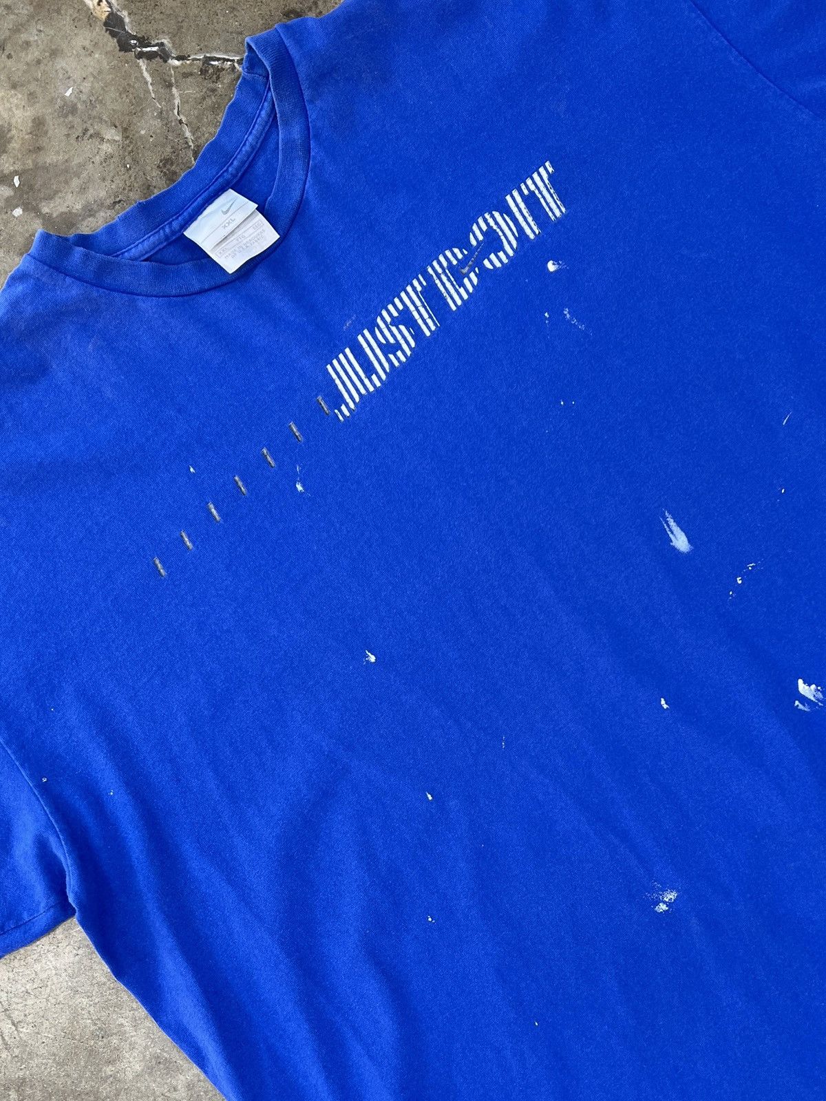 Nike × Vintage Vintage Early 2000s Just Do It Nike Tee Sz. XXL Size US XXL / EU 58 / 5 - 1 Thumbnail
