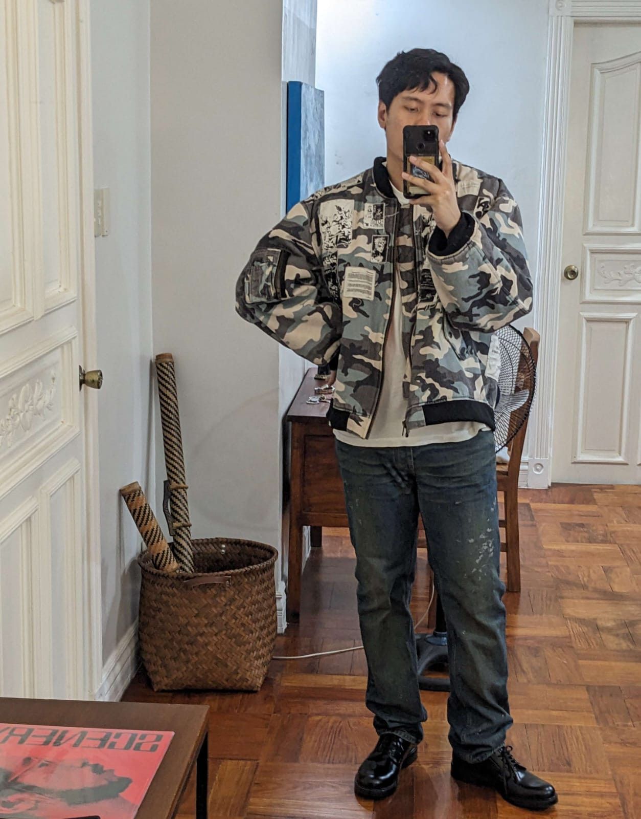 Rough Simmons Rough Simons 'Ora Ora' Jojo Bomber | Grailed