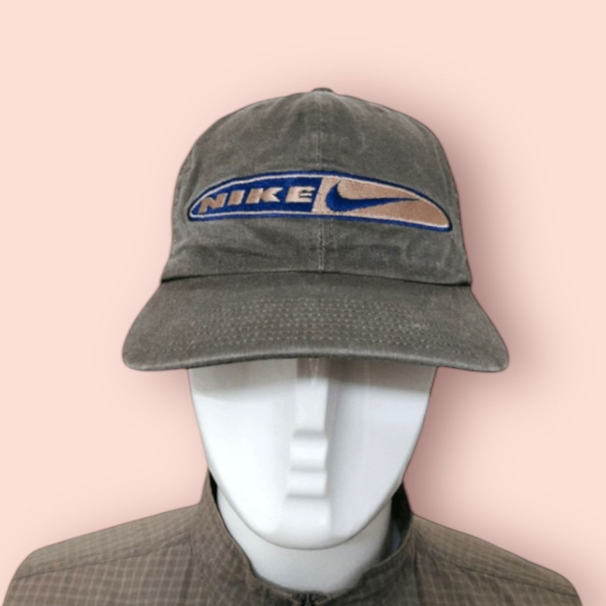 Nike VINTAGE NIKE EMBROIDERED SWOOSH STRAPBACK Size ONE SIZE - 5 Thumbnail
