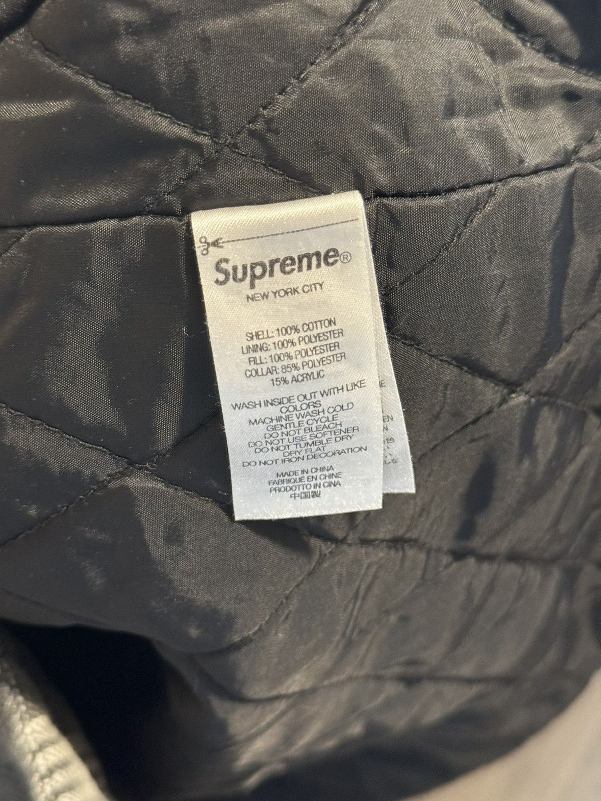 Supreme Supreme Faux Fur Collar Flannel Shirt (L) Size US L / EU 52-54 / 3 - 4 Thumbnail