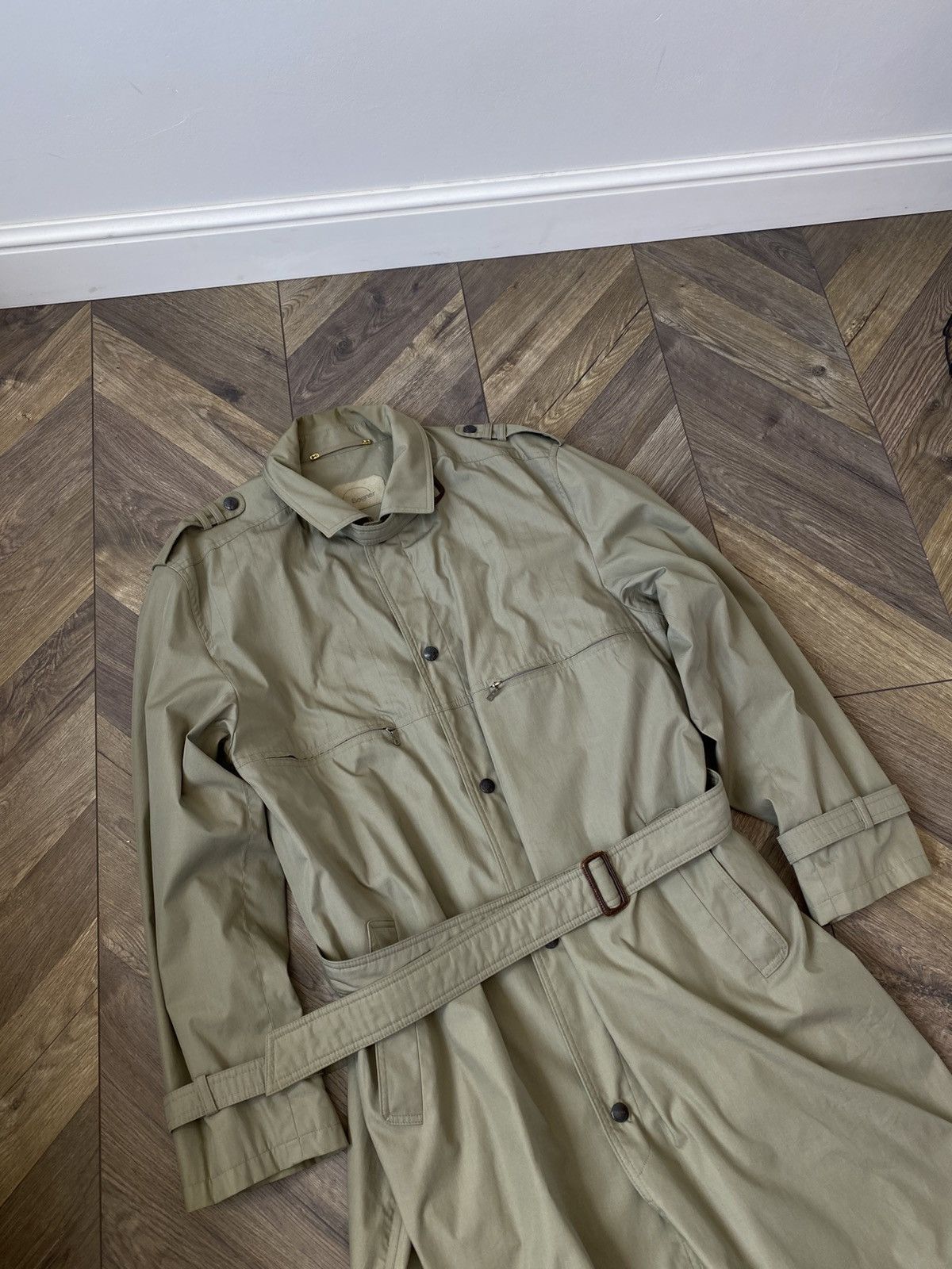 Bogner Vintage Bogner Trench Coat with belt Size US L / EU 52-54 / 3 - 4 Thumbnail