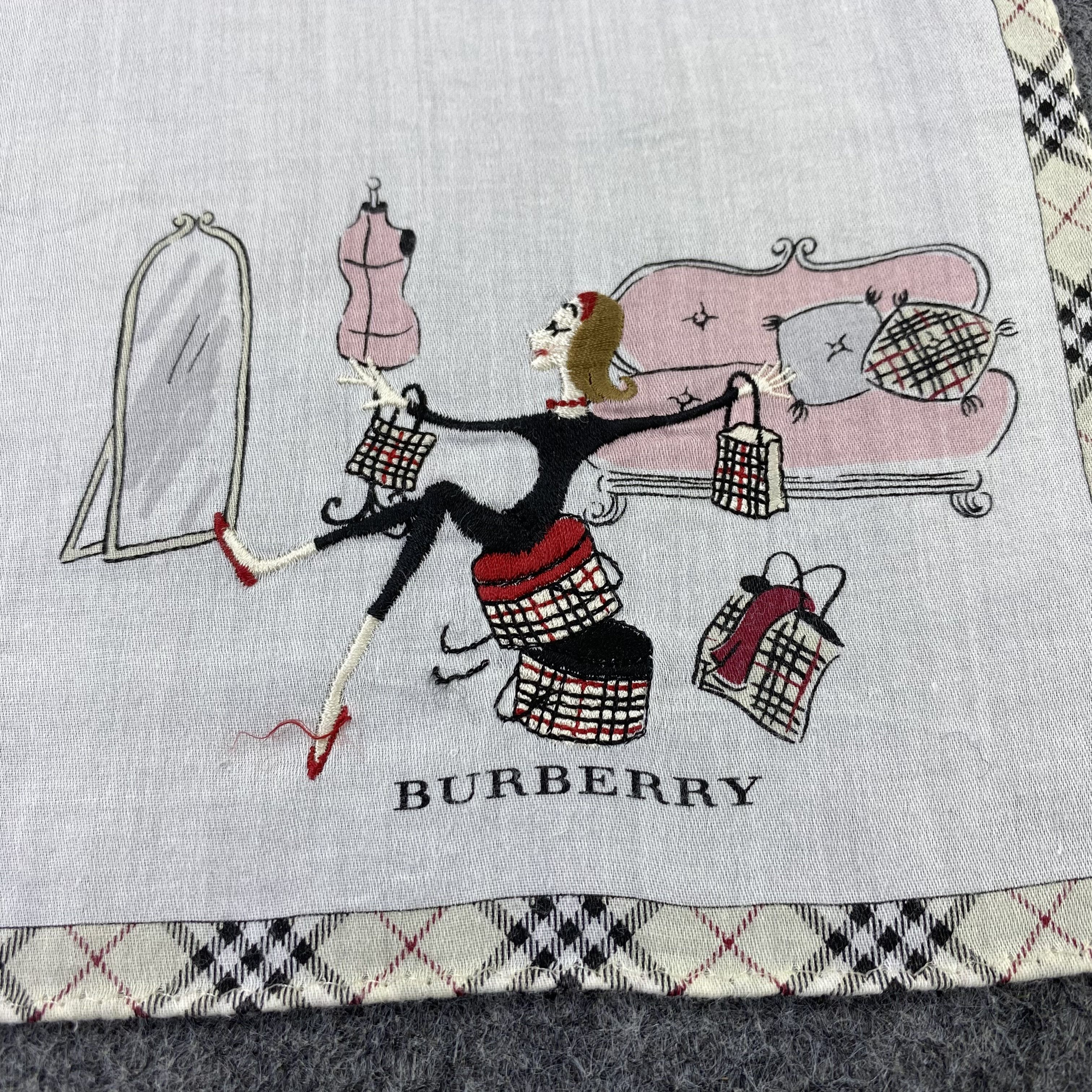Burberry Burberry Handkerchief / Bandana / Neckerchief-B2303 Size ONE SIZE - 7 Thumbnail