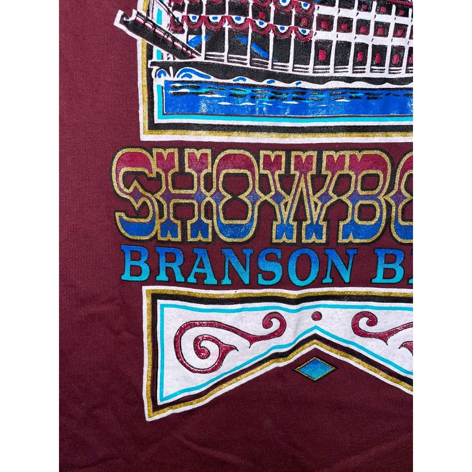 Jerzees Vintage Branson Belle Shirt Showboat Show Boat Tee 90s VTG M Size US M / EU 48-50 / 2 - 4 Thumbnail