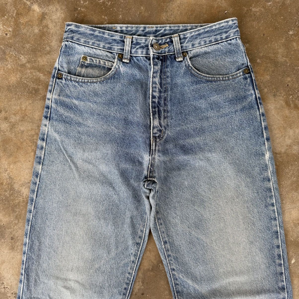 Japanese Brand VINTAGE ROAD ACE HEAVY WEIGHT DENIM JEAN PANTS Size US 29 - 2 Thumbnail