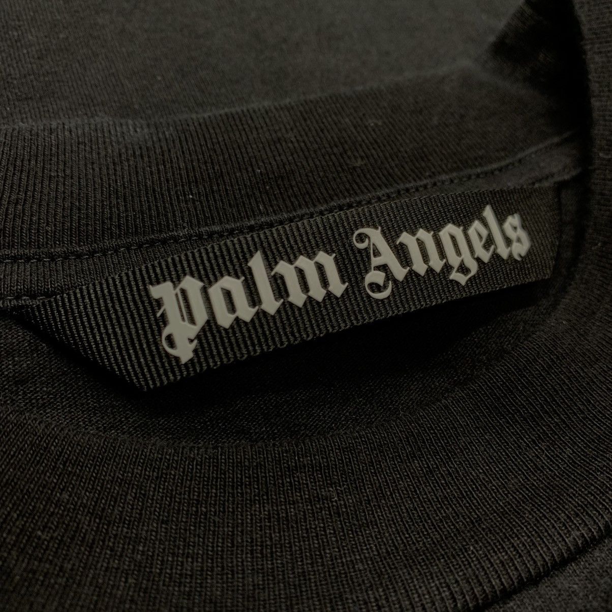 Palm Angels Palm Angels Small Tee New Folk Black T-Shirt Size US S / EU 44-46 / 1 - 4 Thumbnail