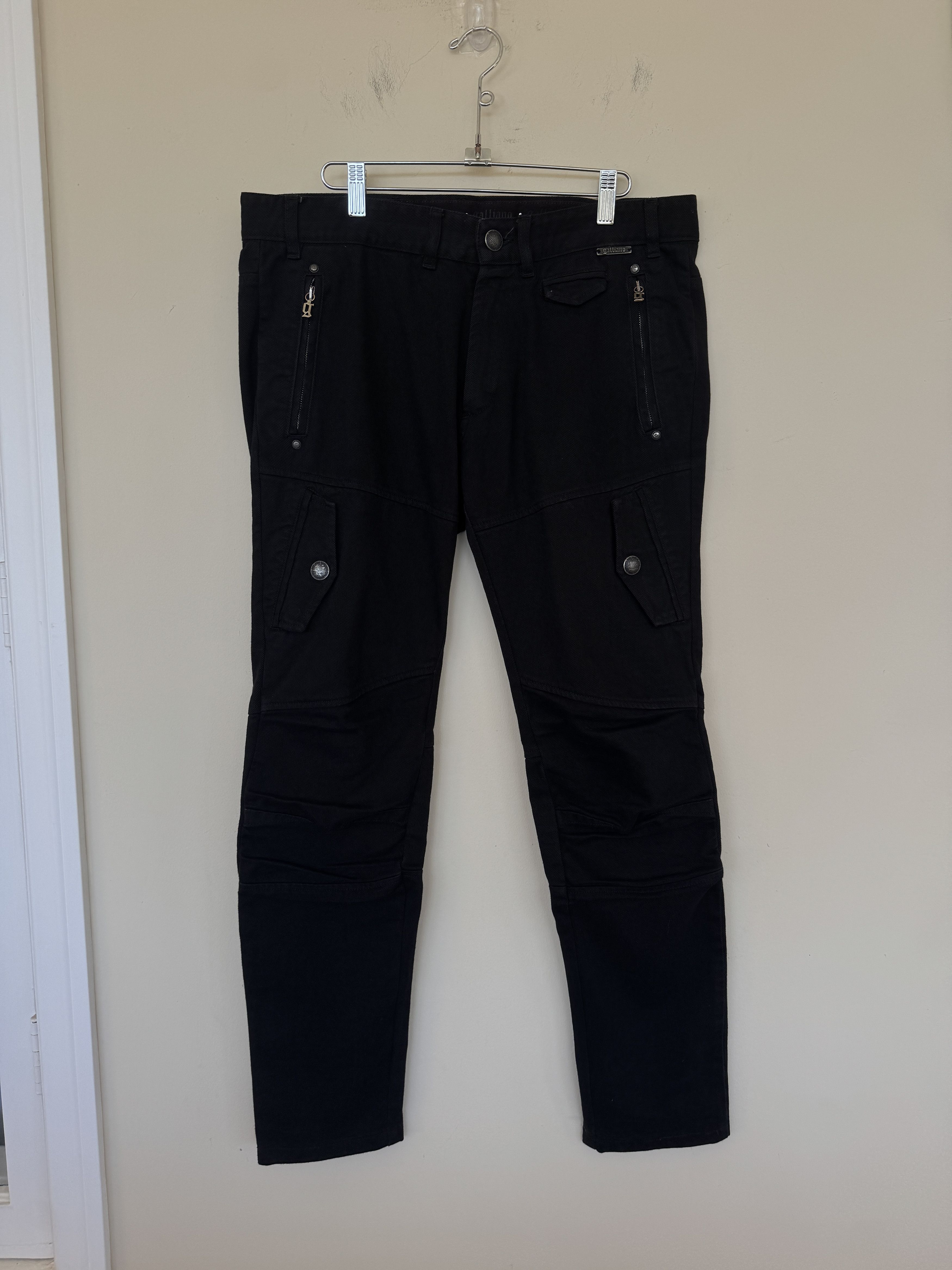 John Galliano Black John Galliano Cargos Size US 34 / EU 50 - 1 Thumbnail