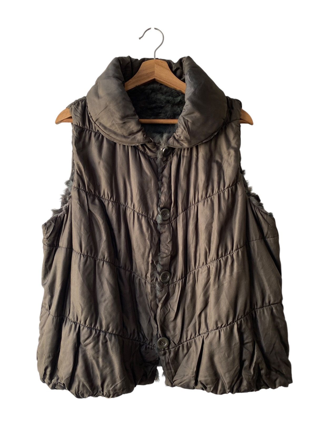 If Six Was Nine × Japanese Brand Japanese Brand Reversible Mink Fur Vests Size US L / EU 52-54 / 3 - 3 Thumbnail