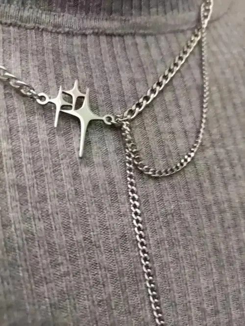Other Stars Titanium steel Necklace Chain Size ONE SIZE - 3 Thumbnail
