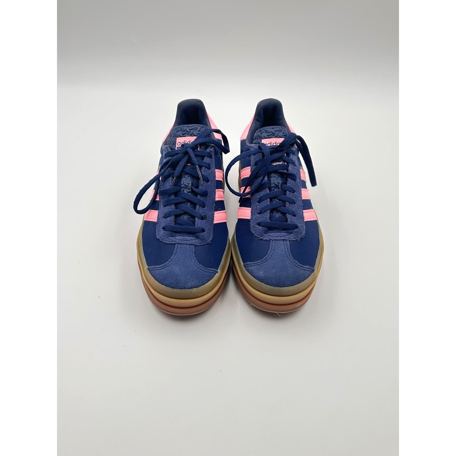 Adidas Adidas Gazelle Bold Women’s 7.5 Sneakers Dark Blue Pink IG43 Size US 7.5 / IT 37.5 - 1 Thumbnail