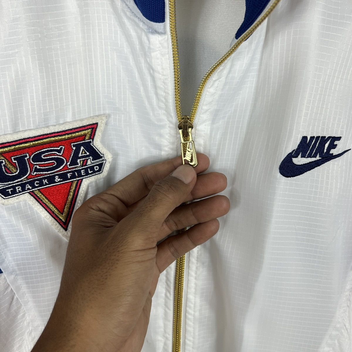 Nike 🔥 Vintage Nike Usa Olympic Light Jacket Size US M / EU 48-50 / 2 - 11 Thumbnail