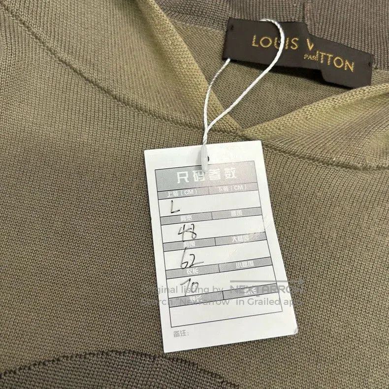 Louis Vuitton Louis Vuitton Embroidered Logo Hoodie. Size US L / EU 52-54 / 3 - 4 Thumbnail