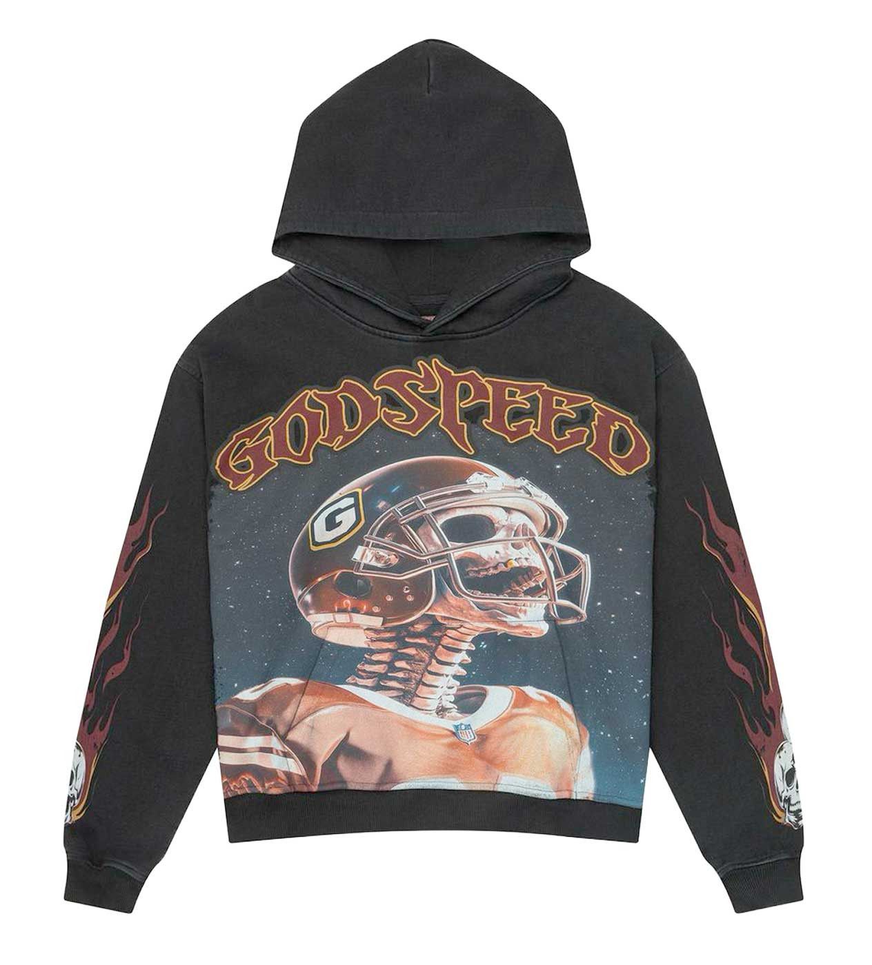 Godspeed Godspeed FW 2023 Archives Embroidered Hoodie XL Black 
